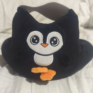 Baby Bottle Support: Penguin Plush